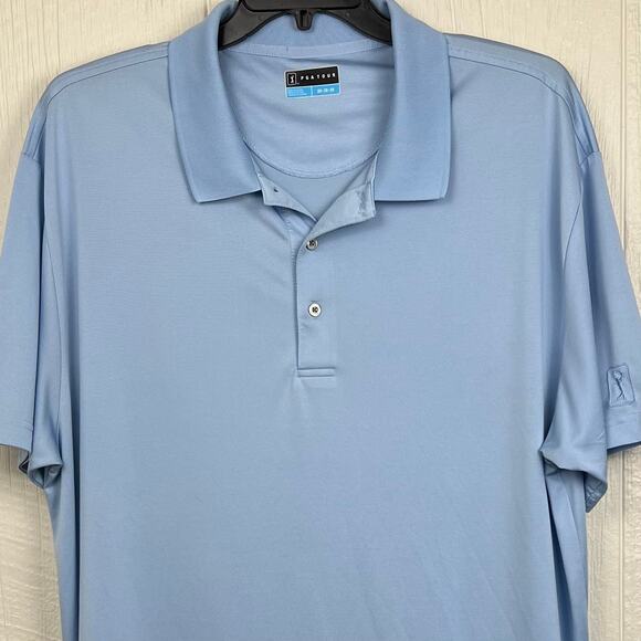 2 PGA Tour Polo shirts men’s XXL 1-Pro Series athletic fit coupe 1-PGA tour - Picture 5 of 10